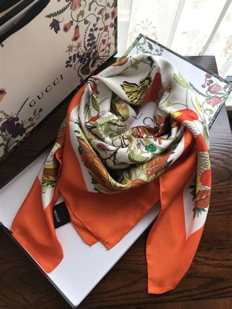 gucci replica scarves|vintage gucci silk scarf.